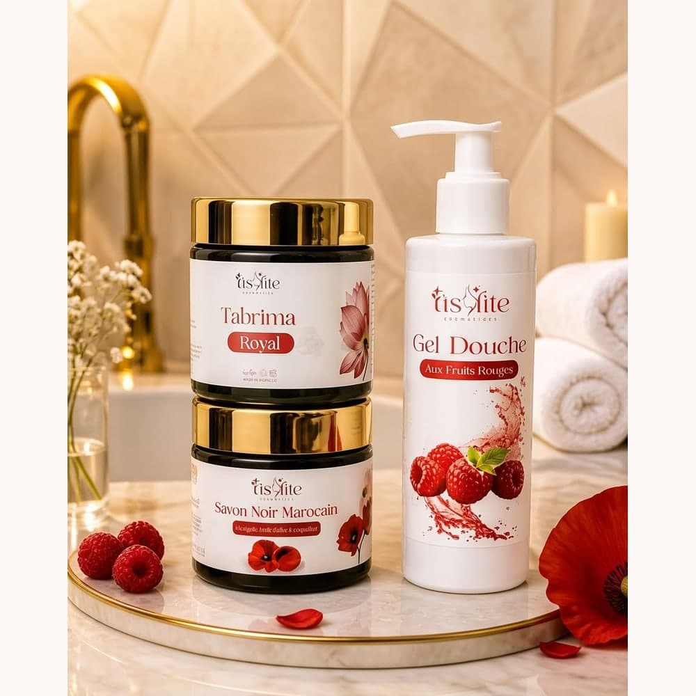 Pack Hammam savon noir et Tabrima Tislite